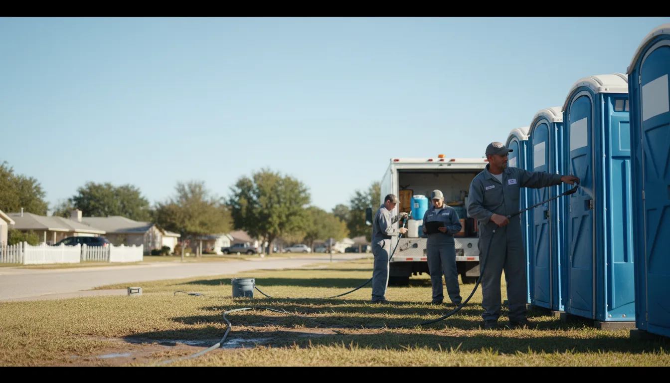 Long-Term Portable Toilet Rental in Wrightstown, WI near me